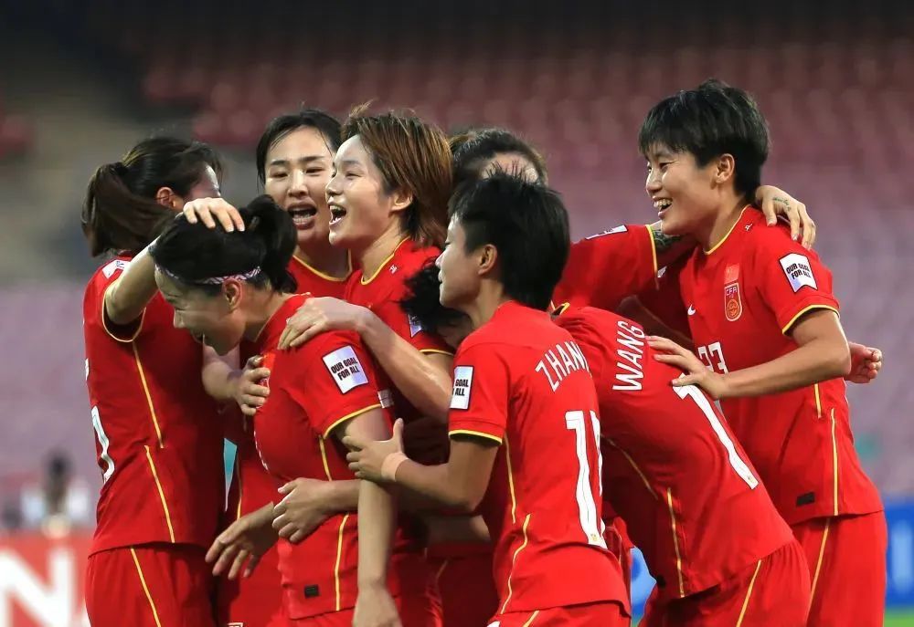 足球世界杯中国女足国家队夺冠